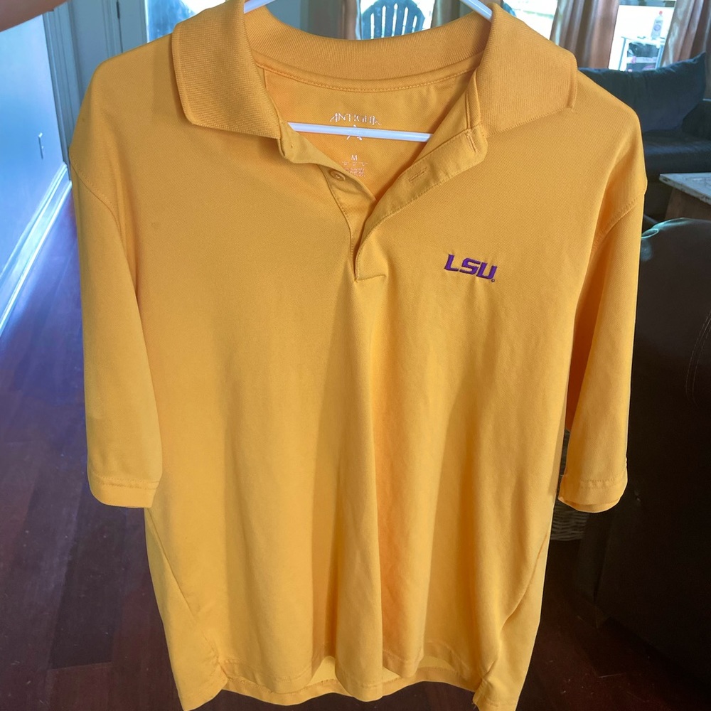 Mens LSU Performance Polo